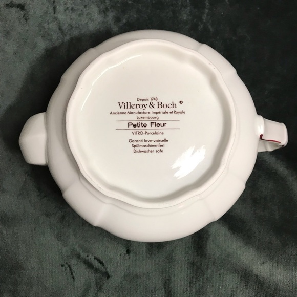 Villeroy & Boch PETITE FLEUR  Teapot NO LID. FIXED NOSE - Picture 13 of 16